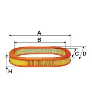Фільтр повітряний WIX FILTERS WA6001