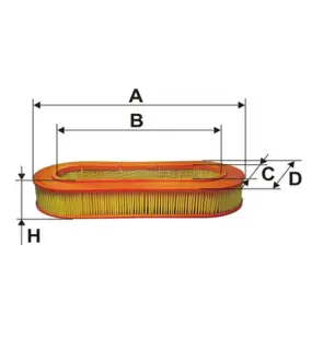 Повітряний фільтр WIX FILTERS WA6009