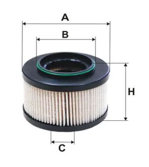 Паливний фільтр MERCEDES G (W461), G (W463) CHRYSLER CARAVAN, VOYAGER IV DODGE CARAVAN 2.4-2.8D 01.95-12.08 WIX FILTERS WF8354