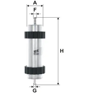Фільтр паливний Audi A5/A6/A7 2.0-3.0 TDI 10- WIX FILTERS WF8463