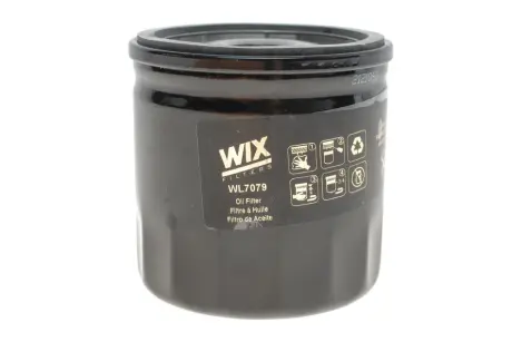 Фільтр масляний New Holland Boomer 08-/TT-50A 07-12/Td3-Serie 11-15/Merlo Turbofarmer 14-/JCB 8000 WIX FILTERS WL7079
