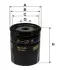 Фільтр масляний двигуна BMW /OP556 (WIX-FILTERS UA) WIX FILTERS WL7105 (фото 1)