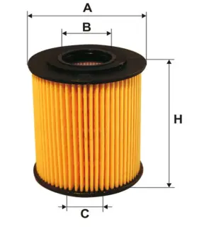 Фільтр масляний WIX FILTERS WL7283