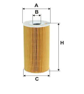 Масляний фільтр CHRYSLER GRAND VOYAGER V, VOYAGER V JEEP CHEROKEE, WRANGLER III LANCIA VOYAGER 2.8D 11.04- WIX FILTERS WL7498