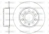 Гальмівний диск задн. A3/Altea/Beetle/Bora/Caddy (04-21) Woking D6649.00 (фото 1)