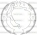 Гальмівні колодки зад. EPICA/LACETTI /NUBIRA/LACETTI/FIAT DOBLO/PORSCHE BOXSTER 1.2-3.4 00- Woking Z4627.00 (фото 1)