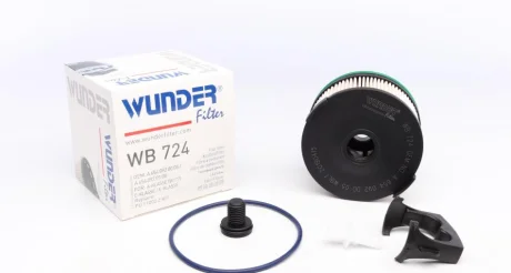 Фільтр паливний MB OM654 / Sprinter OM 651 18- Wunder WB 724