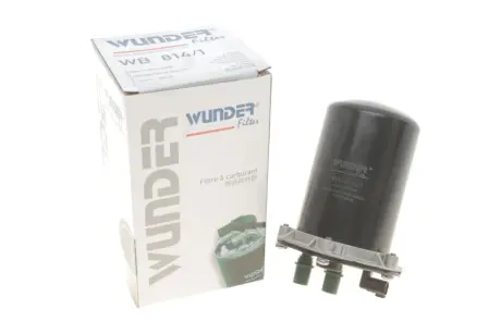 Корпус фільтра паливного Renault Master 2.3dCi/Trafic 1.6dCi 10- (на болтах) WUNDER FILTER WB 814/1