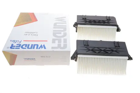 Фільтр повітряний MB E-class (W212/A207/C207)/ GLK (X204) 350CDI (к-кт) WUNDER FILTER WH 743