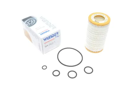 Фільтр масляний MB Sprinter/Vito CDI OM611/612/646 WUNDER FILTER WY 703/1