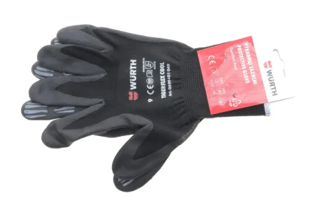 Рукавиці з нітриловим покриттям (L) TIGERFLEX COOL WURTH 0899401049