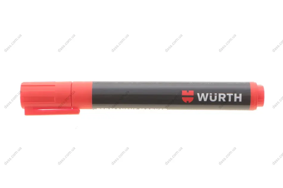 Маркер перманентний чорнильний (червоний) (1.5-3mm) WURTH 0967915302 (фото 1)