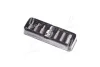 Набір викруточних насадок: "HEX", L = 30 мм. адаптер 1/2". 7 шт. [24/72], шт Yato YT-0412 (фото 3)