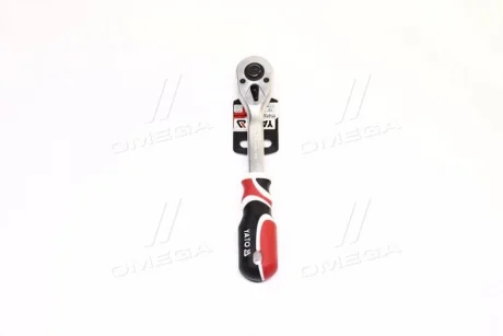 Тріскатка вигнута ручка, квадрат 1/2", L = 255 мм [6/24], шт Yato YT-0732