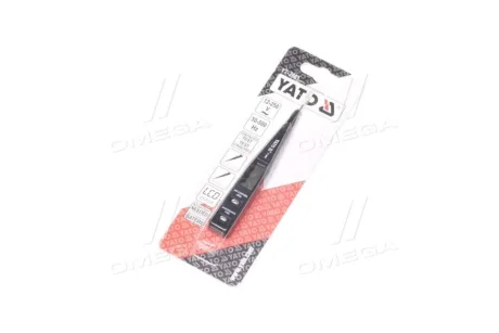 Індикатор напруги контрольний цифровий 12-250 V LCD [50/500], шт(YATO) Yato YT-2861