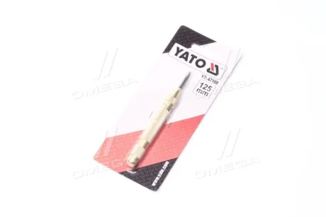 Кернер пружинний автоматичний по металу l = 125 мм, шт (YATO) Yato YT-47160