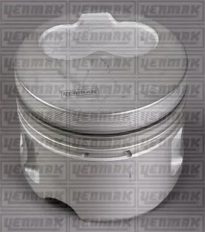 Поршень с кольцами і пальцем (размер отв. 80.01 / +0.5) VW CADDY II 1.9D 95- T4 2.4D (4/5цл.) (1Y) YENMAK 31-03309-050 (фото 1)