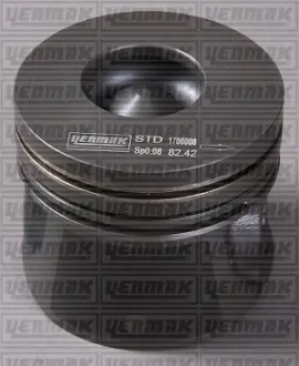 Поршень с кольцами і пальцем (размер отв. 82.50/STD) FORD Focus 1.8DI/TDDi -05 YENMAK 31-03465-000 (фото 1)