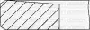 YENMAK Комплект поршневих кілець (на 1 поршень) OPEL Movano 2.2DTI 00-, RENAULT Master, Laguna 2,2dCi (87,00/STD) (3,0/1,75/2,5) 91-09170-000