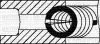 Комплект поршневих кілець (на 1 поршень) OPEL Movano 2.2DTI 00-, RENAULT Master, Laguna 2,2dCi (87,00/STD) (3,0/1,75/2,5) YENMAK 91-09170-000 (фото 2)