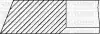 Комплект поршневих кілець (на 1 поршень) (80.01/0.5) (1.75/2.0/3.0) VW, AUDI, SKODA 1.4- 1.9TDI YENMAK 91-09309-050 (фото 2)