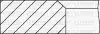 YENMAK FORD Комплект поршневих кілець (на 1 поршень) (86,01/STD) (2//2/2) Transit 2.2TDC, CITROEN Jumper 2.2HDi 06- 91-09425-000