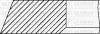 Комплект поршневих кілець (на 1 поршень) (82,80/+0.60) (2,0/2,0/3,0) FIAT Scudo 1.9D 98- PEUGEOT Expert/Partner 1.9D 98- YENMAK 91-09878-060 (фото 2)