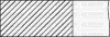 Комплект поршневих кілець (на 1 поршень) FORD Fiesta 1.4 -08 (76.01/STD) (1.2/1.5/2.5) YENMAK 96-09449-000 (фото 1)