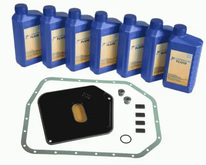 BMW Гидрофильтр (фильтр + прокладки + болты + 7л масла LifeguardFluid 5) E53 E39 E38 ZF 1058.298.046