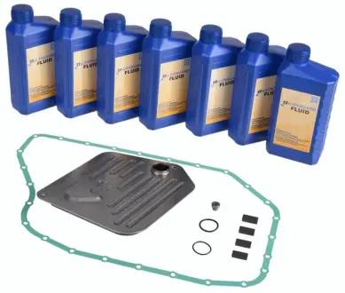 Гідравлічний фільтр коробки передач, з маслом (5HP24) AUDI A6 C5, A8 D2 VW PHAETON 3.3D/4.2/6.0 03.94-12.05 ZF 1058.298.047