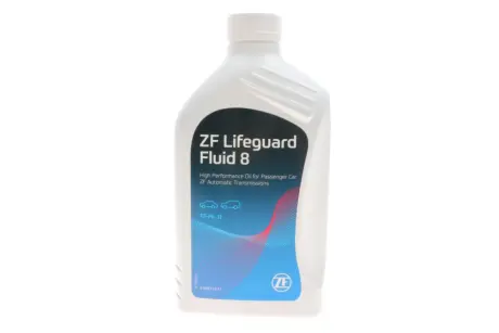 Олива АКПП ATF (1L) Lifeguard Fluid 8 ступка (зелена) (S671.090.312) ZF 550030472
