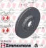 Диск гальмівний (передній) BMW X5 M (F15/F85)/X6 M (F16/F86) 14-19 (395x36) (L) (з покриттям) (вент) Zimmermann 150.2967.70 (фото 1)