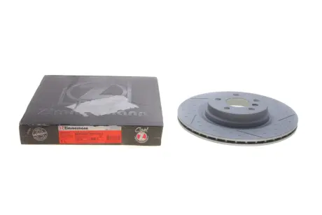 Диск гальмівний (задній) MW 1 (F40)/2 (F44) 19- (R) (330x20) (з вентил.) (с покриттям) ZIMMERMANN 150.2987.20