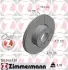Диск гальмівний (передній) BMW 1(F20/F21) 11-/3 (E90/E91/E92) 07-11 (312x24) B37/N13/N47/N55 ZIMMERMANN 150.3467.20 (фото 1)