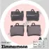 Колодки гальмівні дискові ZIMMERMANN 23078.160.1 (фото 1)