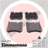 Гальмівні колодки (передн) BMW X5 (E70)/X6 (E71/E72) 06- (Brembo) Zimmermann 24524.195.1 (фото 4)