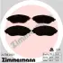 Гальмівні колодки ZIMMERMANN 24738.200.1 (фото 1)