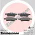 Гальмівні колодки ZIMMERMANN 25054.150.1 (фото 1)