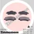 Тормозные колодки ZIMMERMANN 25250.190.1 (фото 1)