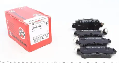 Тормозные колодки ZIMMERMANN 25540.145.1