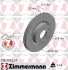 Гальмівний диск (перед) Mazda 3 1.5D/2.0/2.2D 13-/CX-3 15- (295x25)(з покриттям)(вентил.) Zimmermann 370.3054.20 (фото 2)