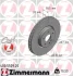 Гальмівний диск (перед) MB Vito (W447) 14- (330x32) (з покриттям) (вент) Zimmermann 400.5509.20 (фото 2)