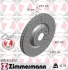 Гальмівний диск (перед) Audi A3/Skoda Octavia/VW Golf 13-/Passat 08- (340x30)(з отвор) (вент) Zimmermann 600.3243.52 (фото 7)