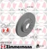 Гальмівний диск (перед) VW Golf VII 12- (276x24) (з покриттям) (вент) Zimmermann 600.3251.20 (фото 6)